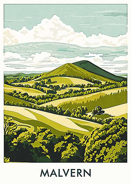 Malvern Hills Landscape