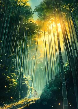 Bamboo Forest Path