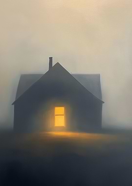 Luminous Window in Fog