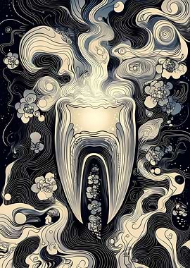 Luminous Tooth Cosmos