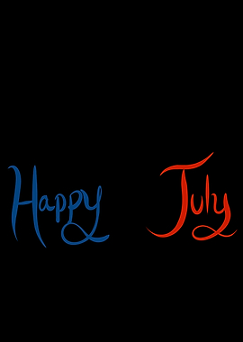 Happy July Greeting