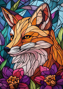 Fox in Bloom