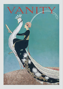 Peacock Fashion Magazine Cover