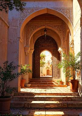 Ornate Archway Entrance