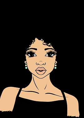 Black Woman with Afro