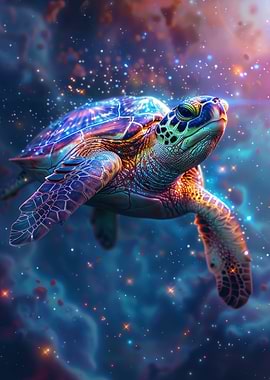 Cosmic Sea Turtle