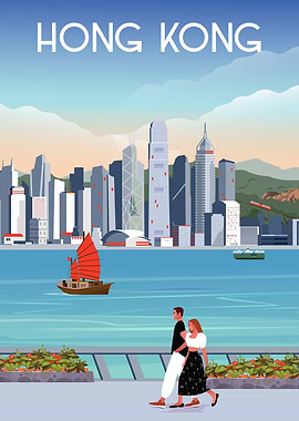 Hong Kong Skyline