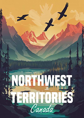 Northwest Territories Canada Poster