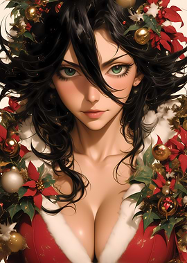 Christmas Anime Girl