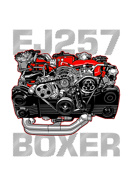 EJ257 Subaru Boxer Engine