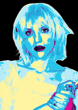 Courtney Love Retro Style