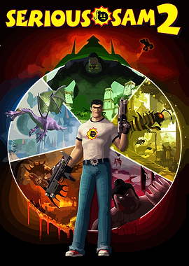 Serious Sam 2 Cover Art