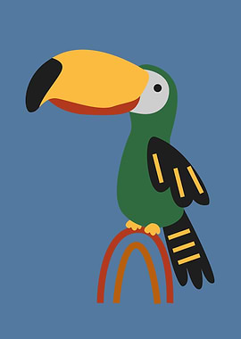 Toucan Nursery Wall Art