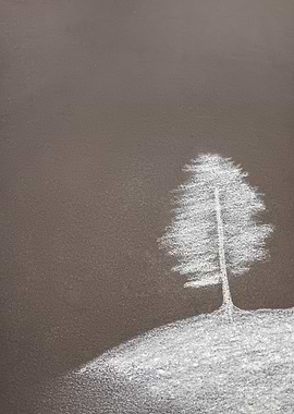 Lonesome Tree Drawing