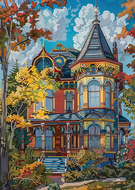 Victorian House Painting