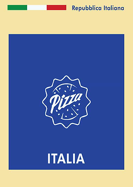 Pizza Italia Poster