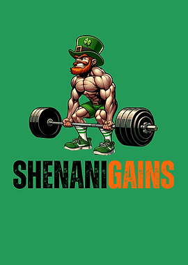 Leprechaun Weightlifting