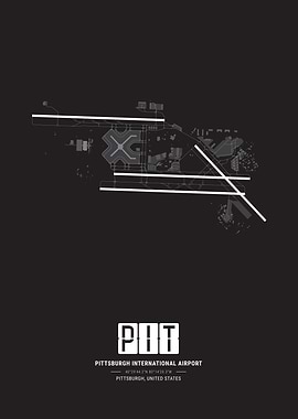 Pittsburgh Airport Layout