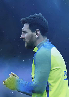 Lionel Messi Portrait