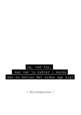Sällskapsresan Quote