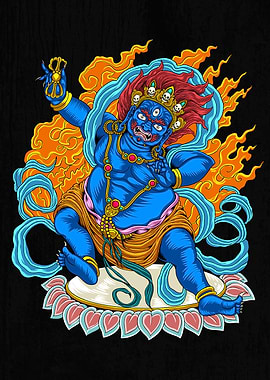 Buddhism God Bodhisattva Vajrapani