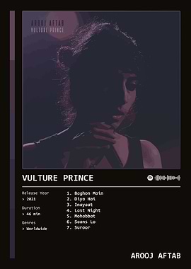 Vulture Prince (2021) Album by Arooj Aftab