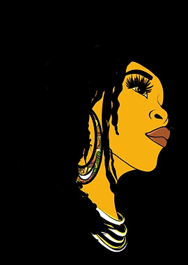 Black Woman with Dreads