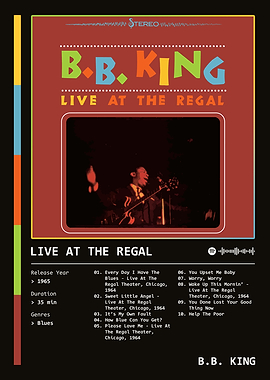 Live At The Regal (1965) Album by B.B. King