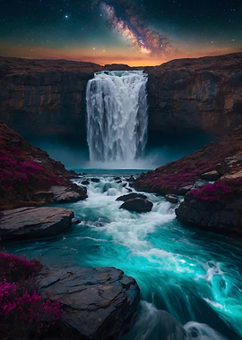 Milky Way Waterfall