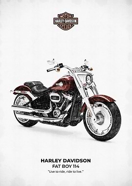 Harley Davidson Fat Boy 114