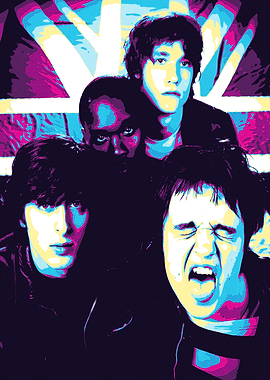 Band Portrait with Union Jack