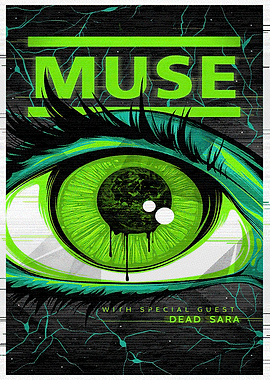 Muse Concert Poster