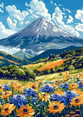 Mount Fuji Landscape