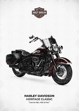 Harley Davidson Heritage Classic