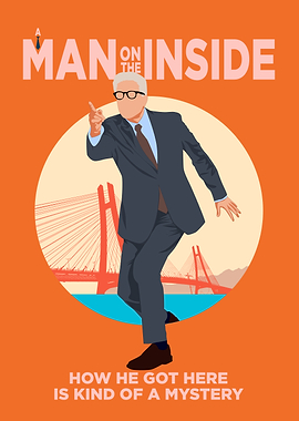 A Man on the Inside Poster