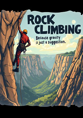Rock Climbing Canyon - Because Gravity Is a Suggestion