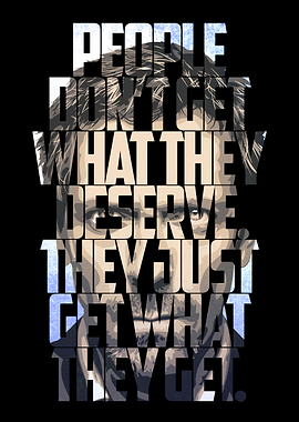 People Get What They Get by Dr House