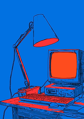 Retro Computer Setup