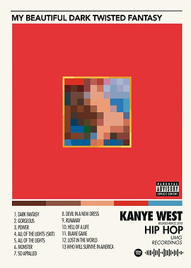 Kanye West My Beautiful Dark Twisted Fantasy