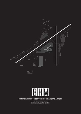 Birmingham Airport Map