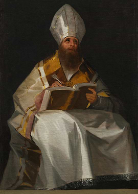 Painting of a Bishop