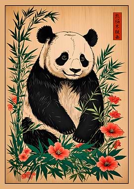 Panda Bamboo Japanese