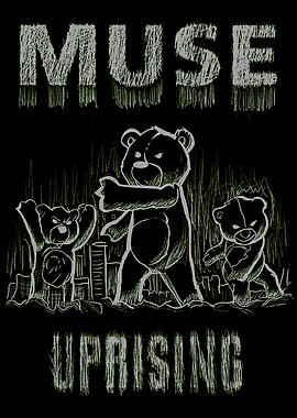 Muse Uprising Bear Artwork