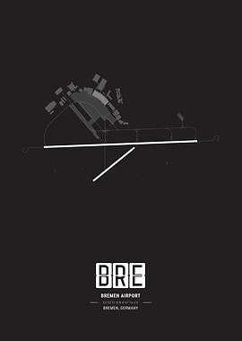 Bremen Airport Map