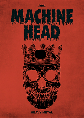 Machine Head 1991 Album Cover
