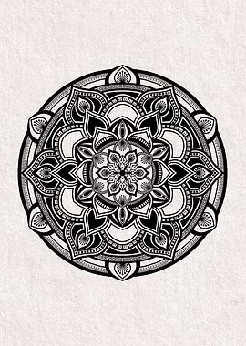 Black Mandala B122