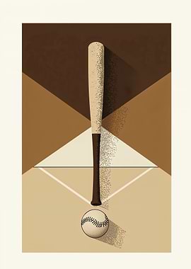 Baseball Bat and Ball