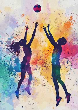 Volleyball Silhouette