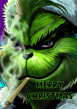 Grinch Christmas Art