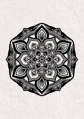 Black Mandala B123